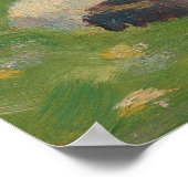 Poster La Seine avec des vêtements sur la rive (Coin)