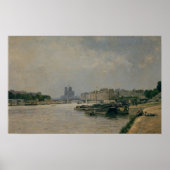 Poster La Seine du Quai de la Rapee (Devant)