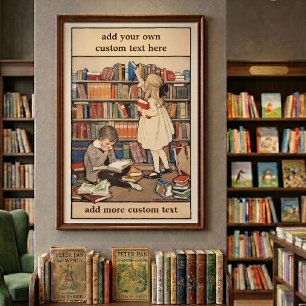 Poster La semaine du livre pour enfants par Jessie Willco