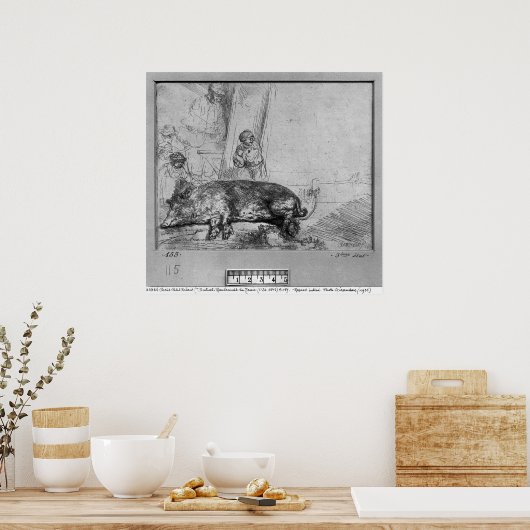 Poster La Semelle, 1643 (Cuisine)