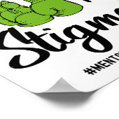 Poster La sensibilisation à la stigmatisation de la santé (Coin)