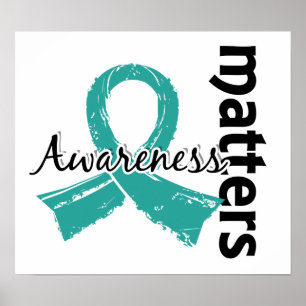 Poster La sensibilisation est importante 7 Cancer de l'ov