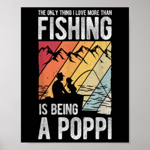 Poster La Seule Chose Que J'aime Plus Que La Pêche Est D'