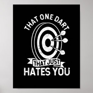 Poster La seule fléchette qui vous hait Funnier