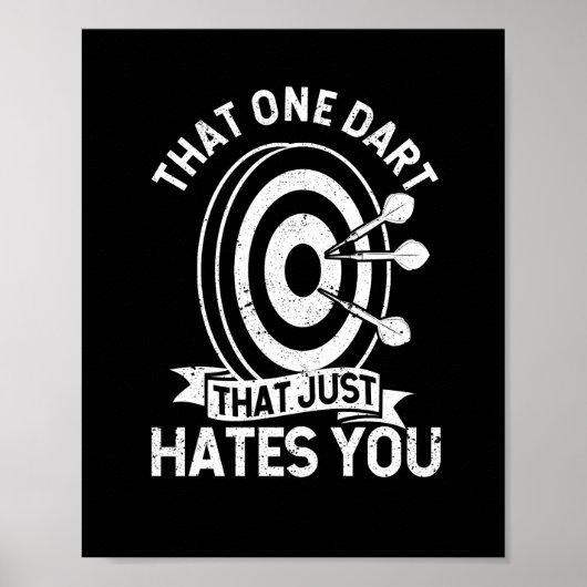 Poster La seule fléchette qui vous hait Funnier (Devant)