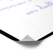 Poster La seule limite à notre réalisation de demain sera (Coin)