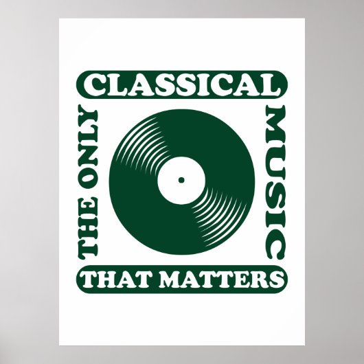 Poster La Seule Musique Classique (Devant)