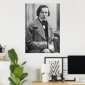 Poster La seule photo connue de Frédéric Chopin (Bureau à domicile)