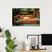 Poster La Siesta (après-midi dans les rêves), 1878 (Bureau à domicile)