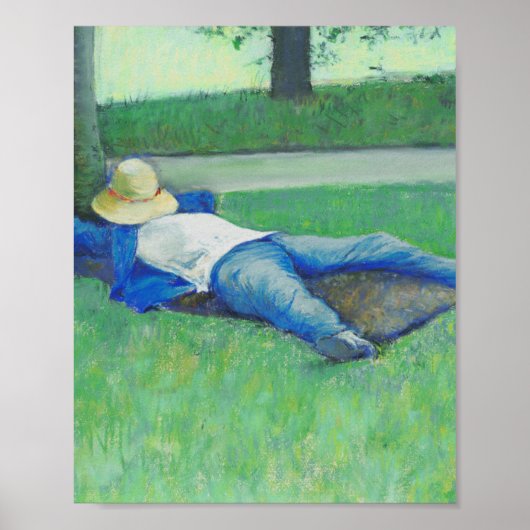 Poster La Sieste (par Gustave Caillebotte) (Devant)