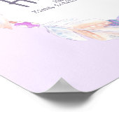 Poster La signification du nom de la couronne de plume et (Coin)