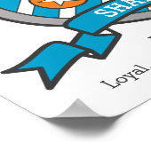 Poster La signification du prénom Shane garçon lettre S e (Coin)