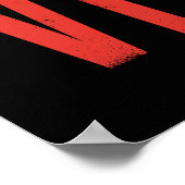 Poster La silhouette Batman Vengeance (Coin)