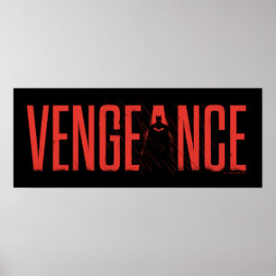 Poster La silhouette Batman Vengeance