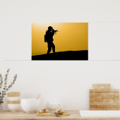 Poster La silhouette du soldat (Cuisine)