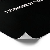 Poster La simplicité est la sophistication ultime (Coin)