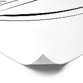 Poster La sirène de Pilates pose sur le réformateur (Coin)