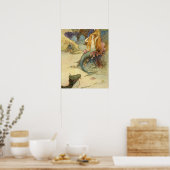 Poster La sirène et le dragon par warwick goble (Cuisine)