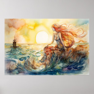 Poster La sirène et le phare
