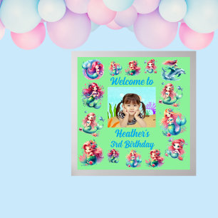 Poster La sirène magique sous le parti Anniversaire de en