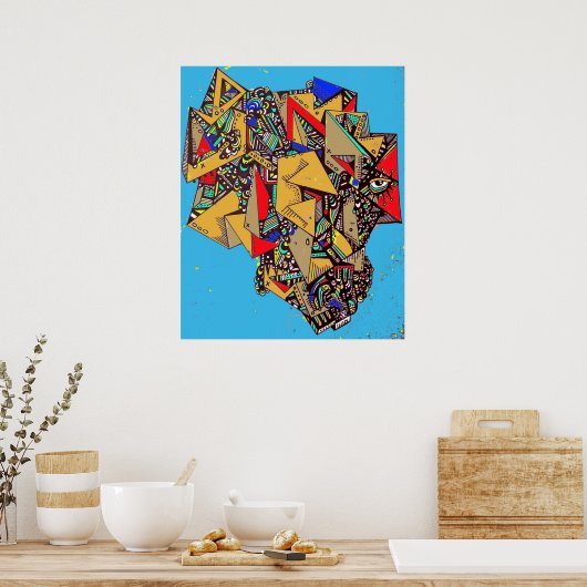 POSTER LA SKULL (Cuisine)