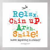 Poster La Skydiving intérieure est une explosion ! (Devant)