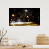 Poster LA Skyline 2 - Imprimer (Cuisine)