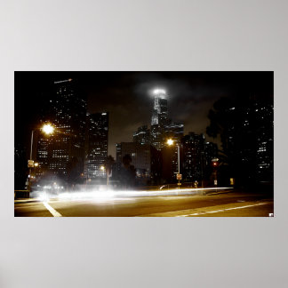 Poster LA Skyline 2 - Imprimer
