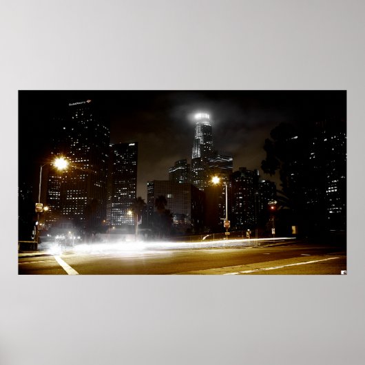 Poster LA Skyline 2 - Imprimer (Devant)