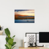 Poster La soirée dorée sur la baie de Kenmare (Bureau à domicile)
