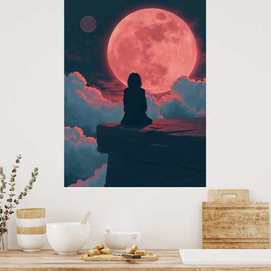 Poster La solitude cosmique (Cuisine)