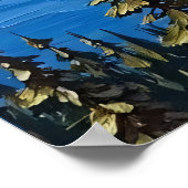 Poster La solitude de l'hiver : la position de Bigfoot (Coin)