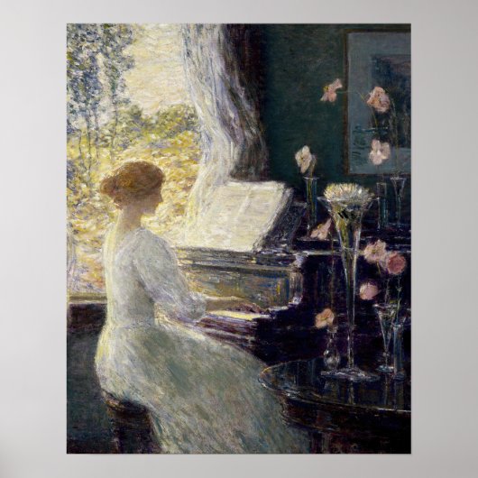 Poster La Sonate | Childe Hassam (Devant)