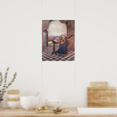 Poster La sonnerie par Edmund Dulac (Cuisine)