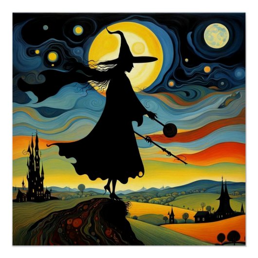 Poster La Sorcière (Devant)