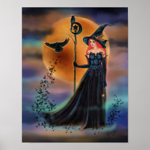 Poster La sorcière de Renee Lavoie
