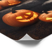 Poster La sorcière d'Halloween et la maison hantée (Coin)