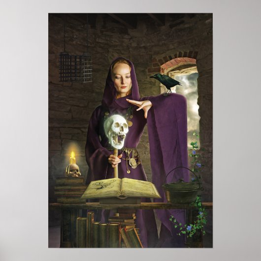 Poster La Sorcière Qui Lui A Donné Son Sort (Devant)