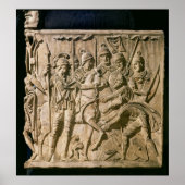 Poster La soumission d'un barbare à une troupe romaine (Devant)