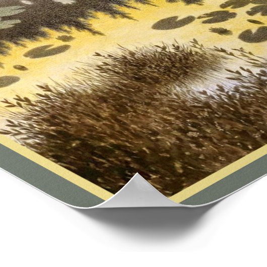 Poster La source d'eau par Theodor Severin Kittelsen (Coin)