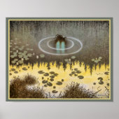 Poster La source d'eau par Theodor Severin Kittelsen (Devant)