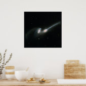 Poster La souris (NGC 4676) - Collising Galaxies (Cuisine)