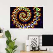 Poster La spirale intérieure, je (Bureau à domicile)