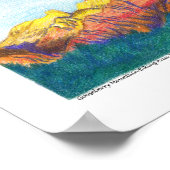 Poster La station de VTT Gooseberry Utah (Coin)