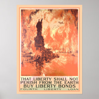Poster La Statue de la Liberté de New York ne périra pas 