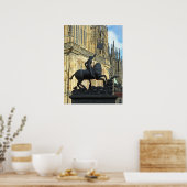 Poster La statue de Prague (Cuisine)
