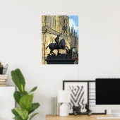 Poster La statue de Prague (Bureau à domicile)
