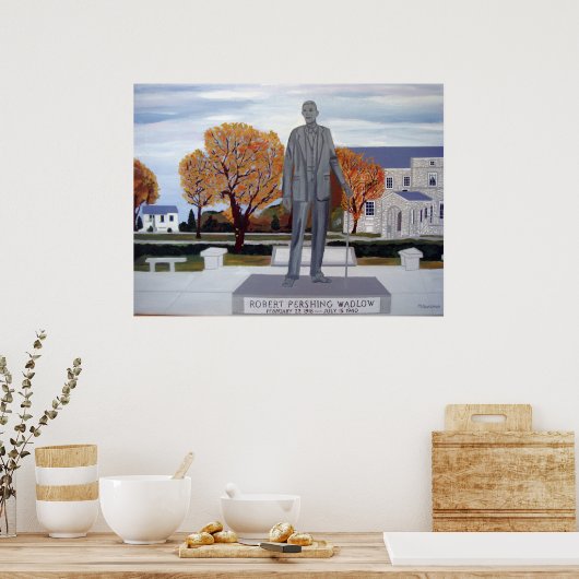 Poster La statue du Wadlow (Cuisine)