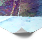 Poster La structure de l'art bleu (Coin)