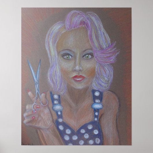 Poster La Styliste (Devant)